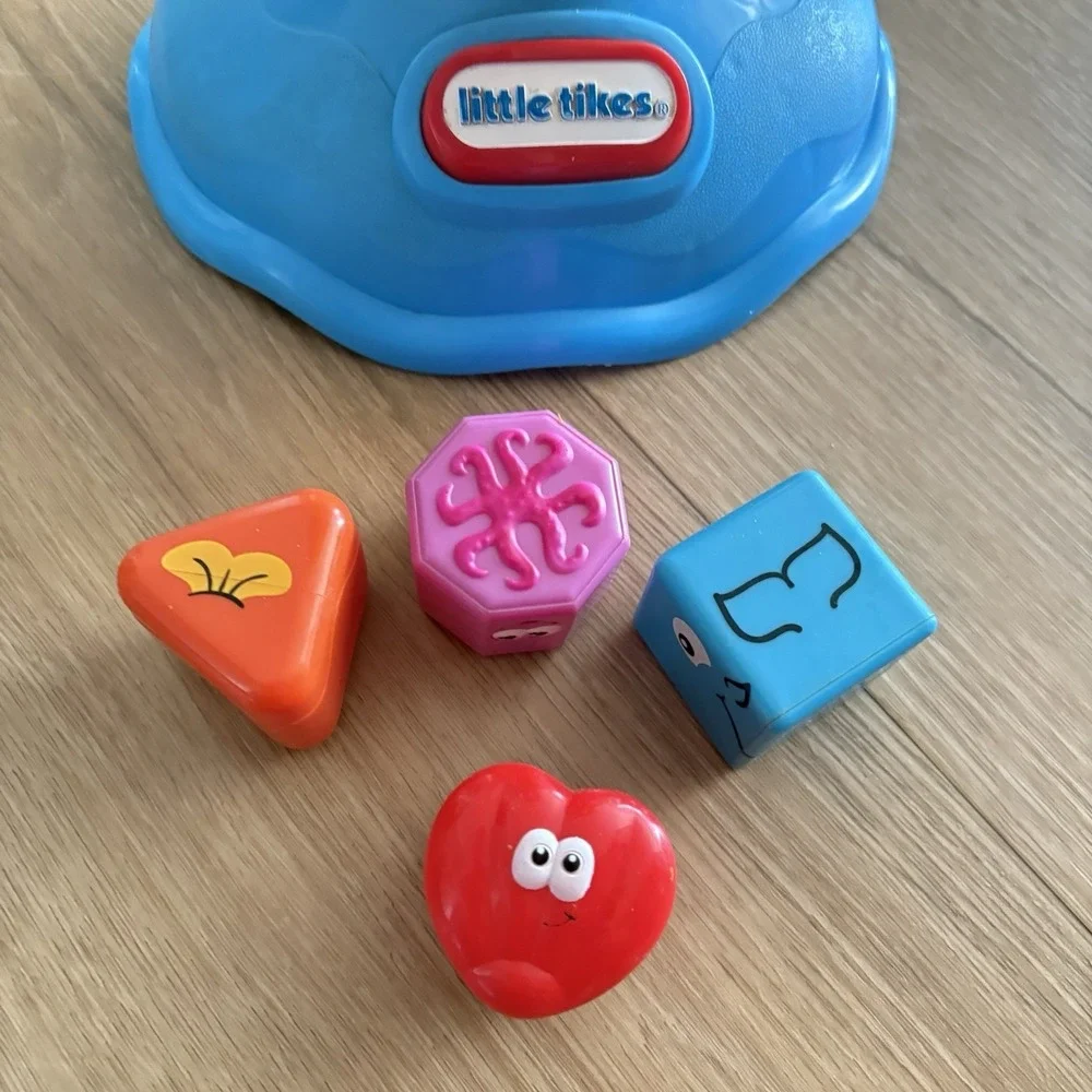 Little Tikes Vintage Discover Sounds Shape, Fishy Sort and Scatter Toy *TESTED*